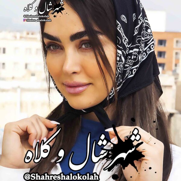 دستمال سر طرح اشکی کد M13